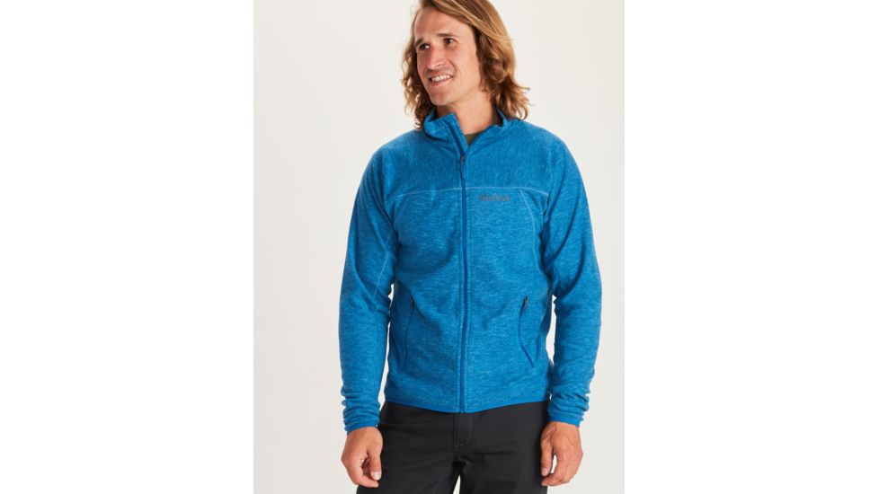 Marmot Pisgah Fleece Jacket - Mens, Classic Blue, Medium, 81810-2200-M