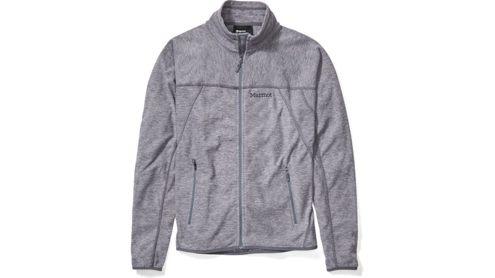 Marmot Pisgah Fleece Jacket - Mens, Steel Onyx, Extra Large, 81810-1515-XL