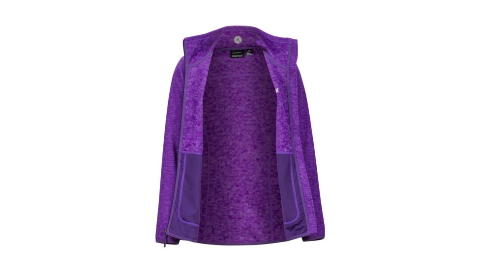 Marmot Pisgah Fleece Jacket - Womens, Acai, Medium, 84690-Acai-M-DEMO
