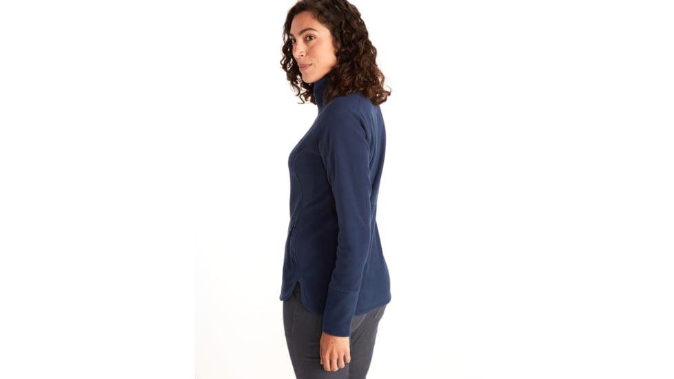 Marmot Pisgah Fleece Jacket - Womens, Arctic Navy, Small, 89370-2975-S