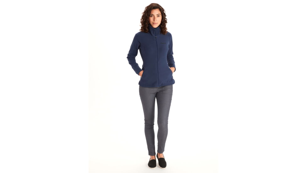Marmot Pisgah Fleece Jacket - Womens, Arctic Navy, Small, 89370-2975-S