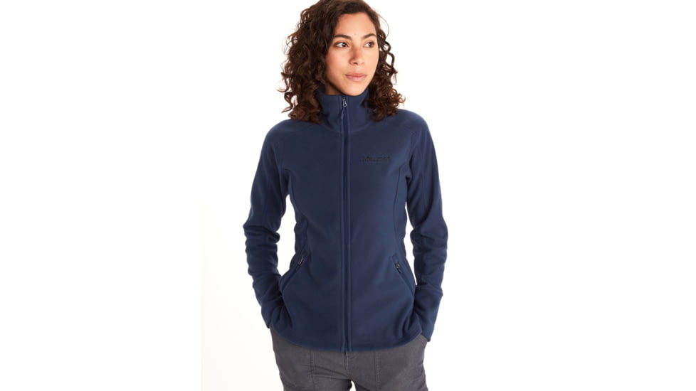 Marmot Pisgah Fleece Jacket - Womens, Arctic Navy, Small, 89370-2975-S