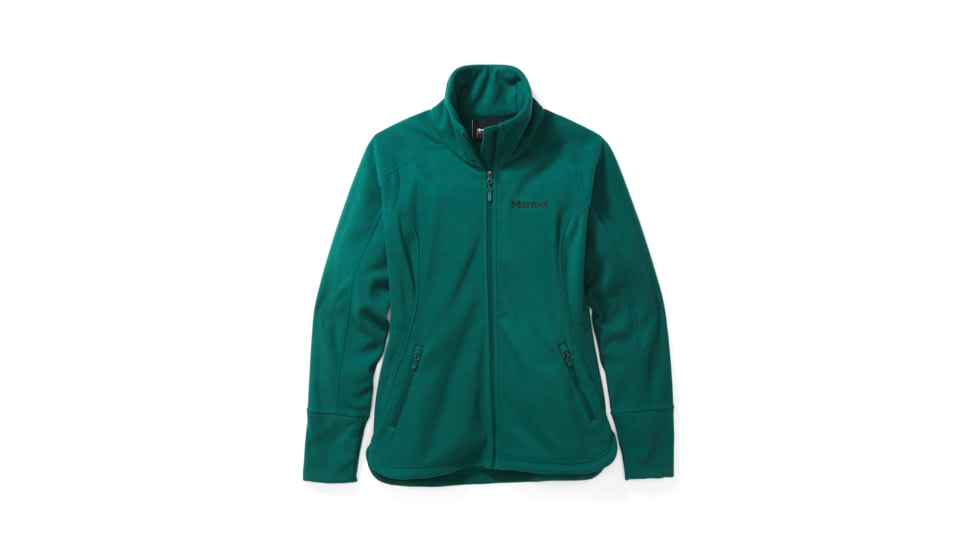 Marmot Pisgah Fleece Jacket - Womens, Botanical Garden, Large, 89370-4996-L