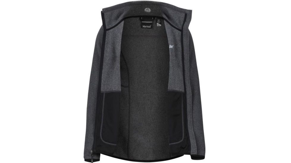 Marmot Pisgah Fleece Jacket - Womens, Dark Steel, Extra Large, 84690-1132-XL