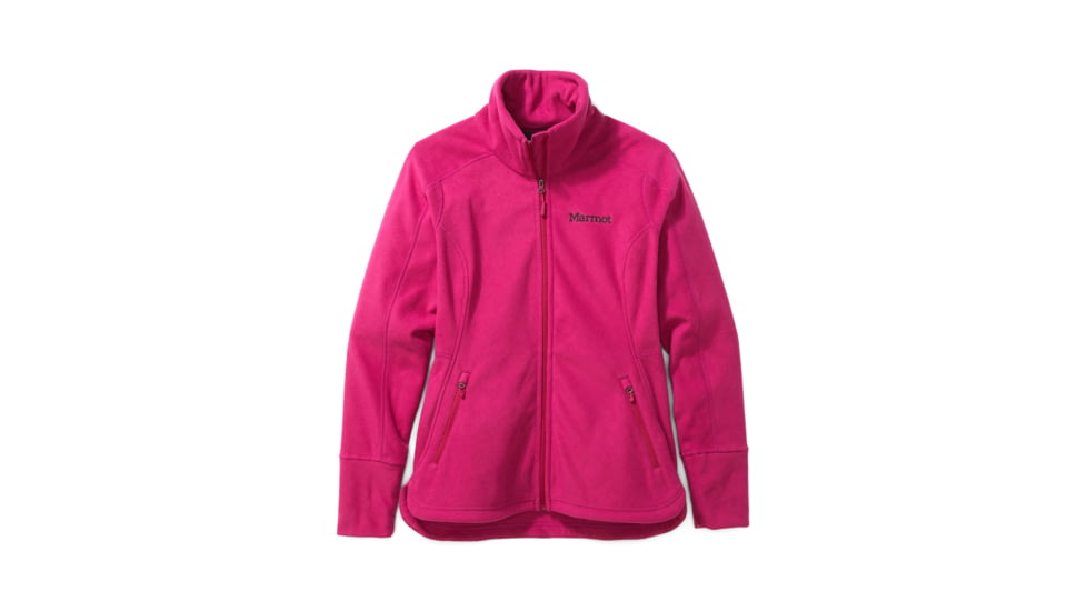 Marmot Pisgah Fleece Jacket - Womens, Wild Rose, Extra Small, 89370-6863-XS