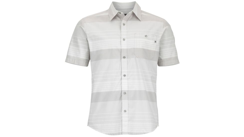 Marmot Pismo Short Sleeve Shirt - Men's-Glacier Grey-XX-Large