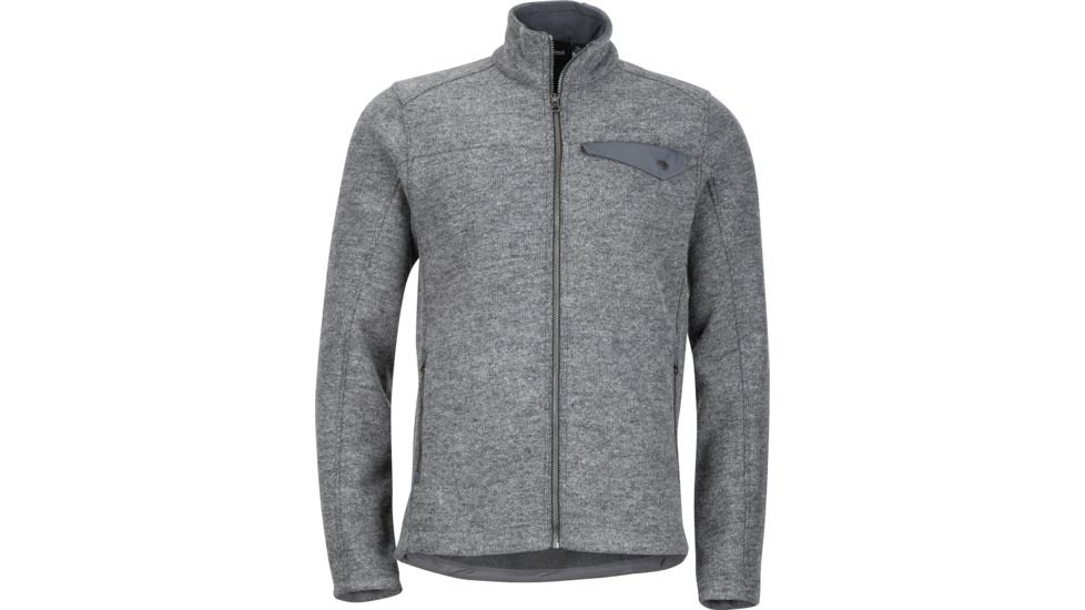 Marmot Poacher Pile Jacket - Men's-Cinder Heather-Small