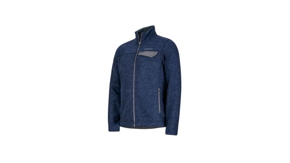 Marmot Poacher Pile Jacket - Mens-Dark Indigo Heather-Medium