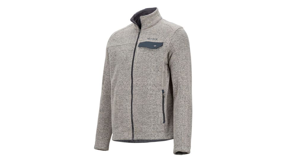 Marmot Poacher Pile Jacket - Mens, Oatmeal Heather, 2XL, 43960-7129-XXL