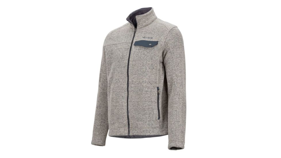 Marmot Poacher Pile Jacket - Mens, Oatmeal Heather, S, 43960-7129-S