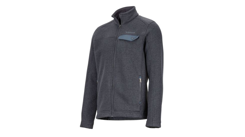 Marmot Poacher Pile Jacket - Mens, Slate Grey Heather, L, 43960-8552-L