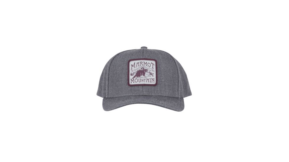 Marmot Poincenot Mens Hat, Dark Charcoal/Dark Purple, One Size, 11970-1561-ONE