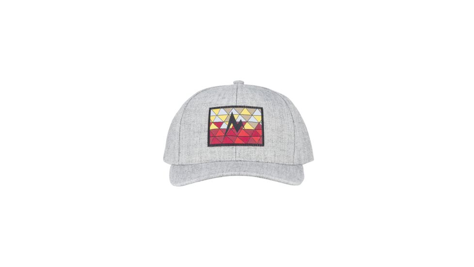 Marmot Poincenot Mens Hat, Grey Storm Heather/Sienna Red, One Size, 11970-1556-ONE