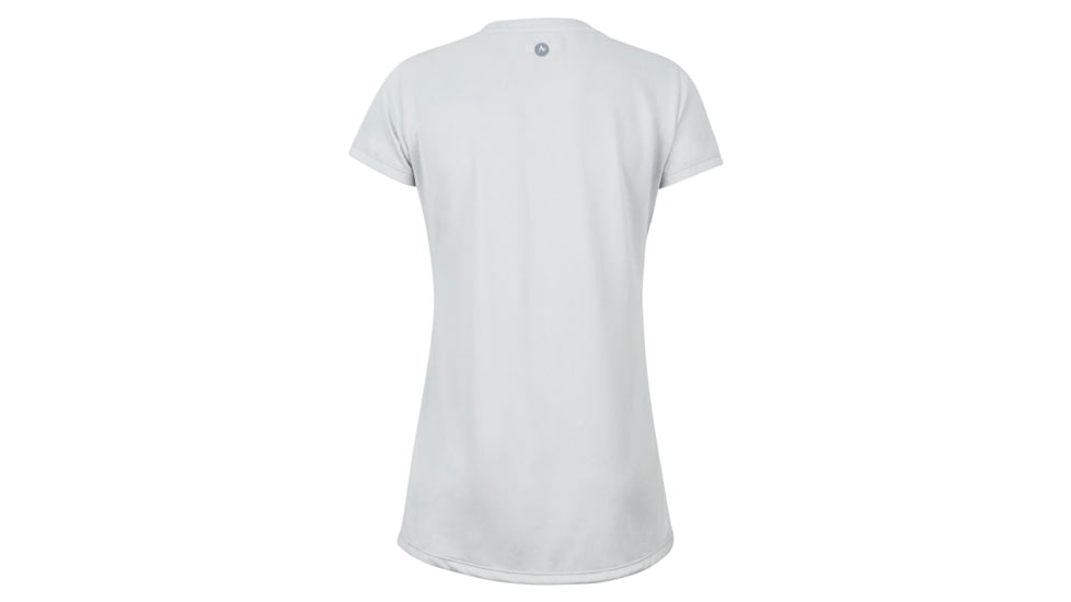 Marmot Post Time Tee Shirt - Womens, Bright Steel, Small, 48410-1862-S