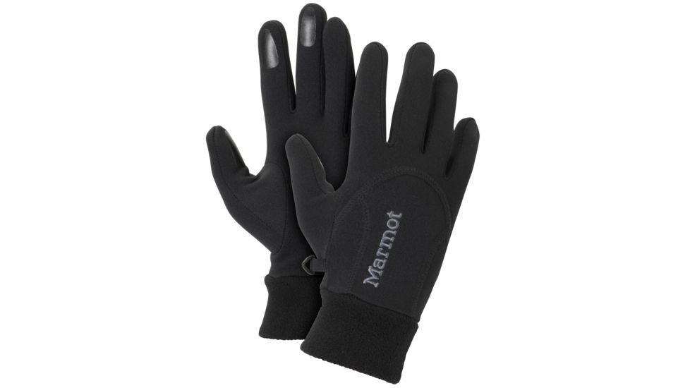 Marmot Power Stretch Glove Wmns - Black M