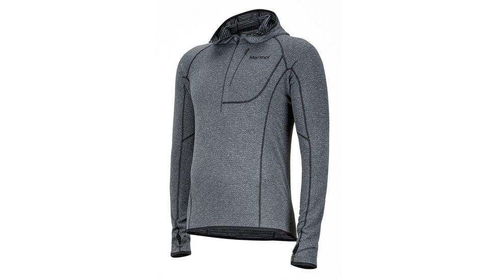 Marmot Powertherm 1/2 Zip - Men's, Black, Medium 84570-001-M