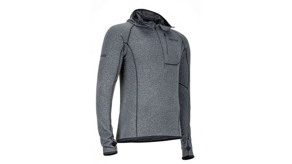 Marmot Powertherm 1/2 Zip - Men's, Black, Medium 84570-001-M