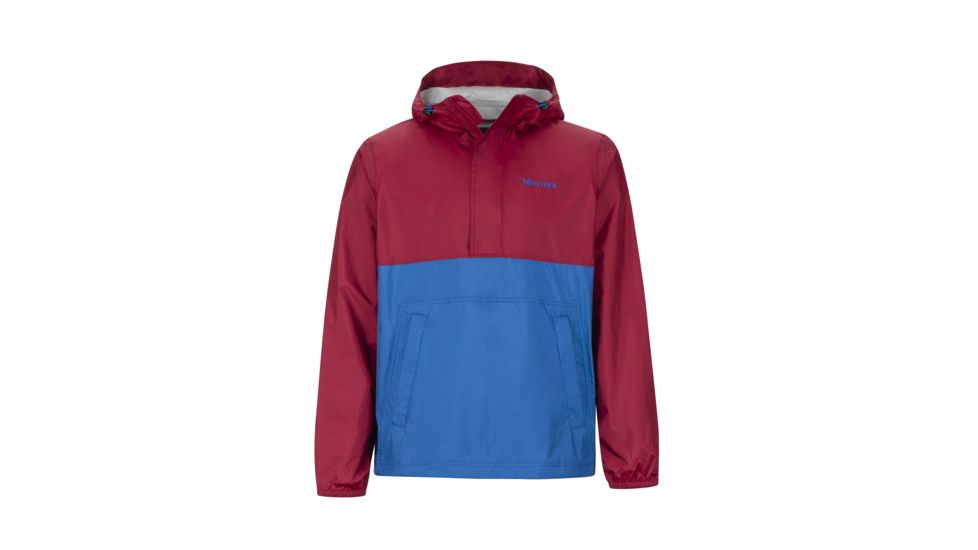 Marmot PreCip Anorak - Men's, Brick/Dark Cerulean, Small, 43860-5793-S