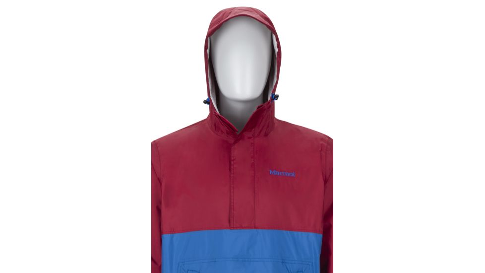 Marmot PreCip Anorak - Men's, Brick/Dark Cerulean, Small, 43860-5793-S