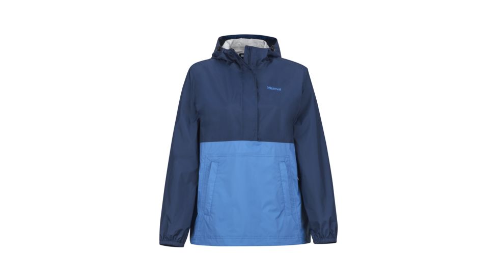 Marmot PreCip Anorak - Womens, Arctic Navy/Lakeside, Small, 49580-3614-S