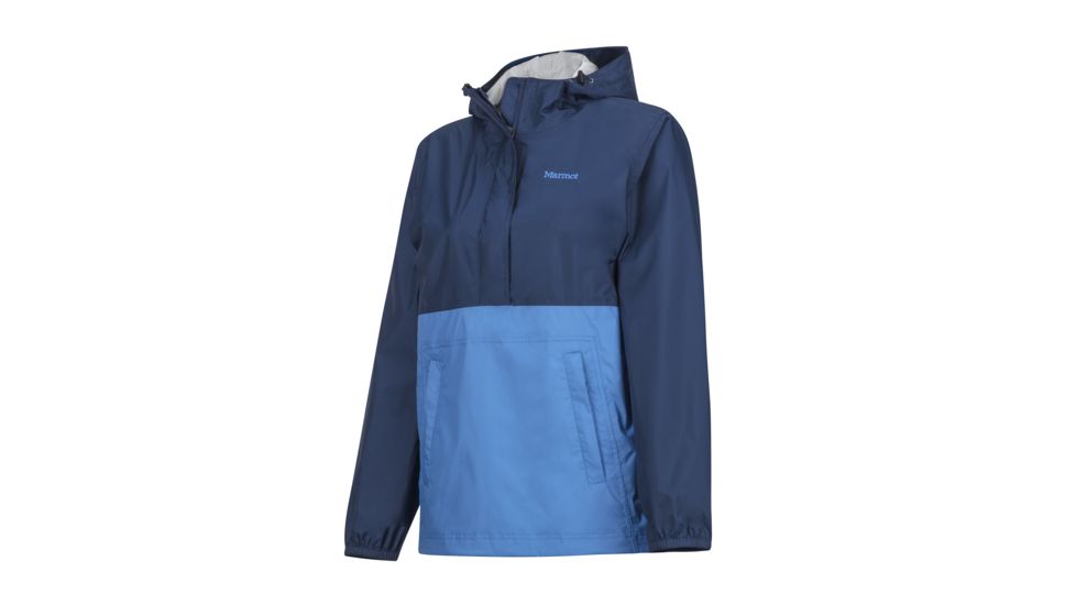 Marmot PreCip Anorak - Womens, Arctic Navy/Lakeside, Small, 49580-3614-S