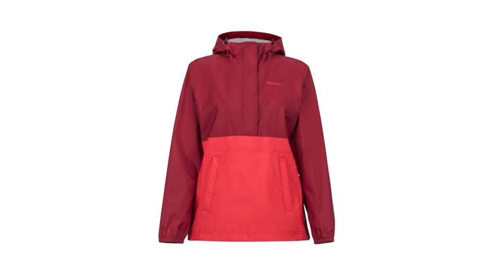 Marmot PreCip Anorak - Womens, Brick/Scarlet Red, Extra Large, 49580-6885-XL