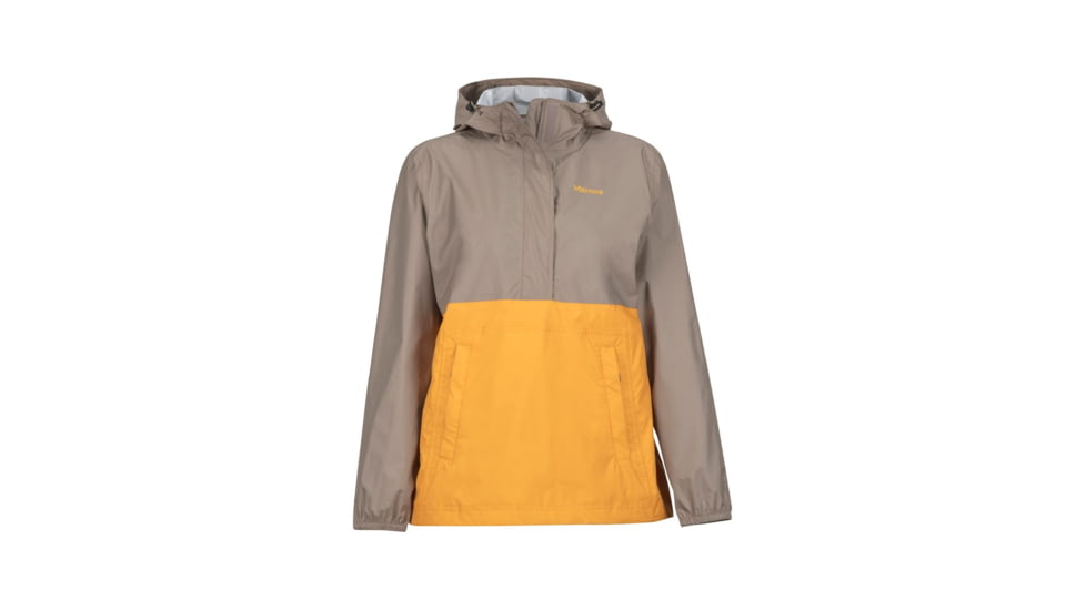 Marmot PreCip Anorak - Womens, Cappuccino/Golden Eye, Extra Large, 49580-7760-XL