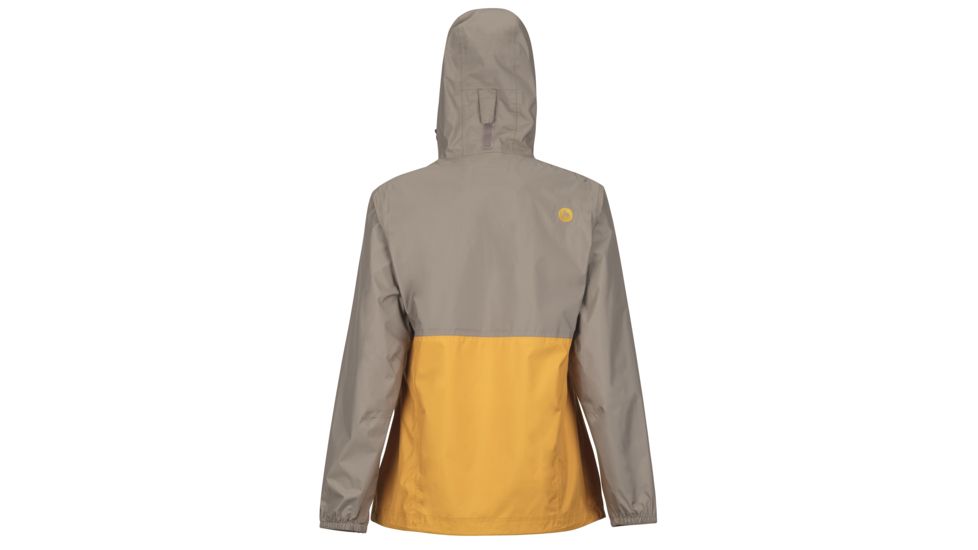 Marmot PreCip Anorak - Womens, Cappuccino/Golden Eye, Extra Small, 49580-7760-XS