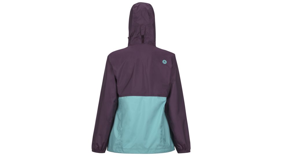 Marmot PreCip Anorak - Womens, Dark Purple/Meadowbrook, Extra Large, 49580-5778-XL