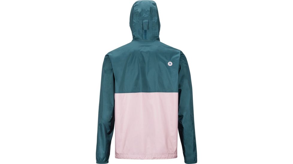 Marmot PreCip Eco Anorak - Men's, Denim/Pink Sand, Small, 41520-2317-S