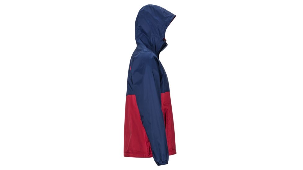 Marmot PreCip Eco Anorak - Mens, Arctic Navy/Sienna Red, Extra Large, 41520-3591-XL