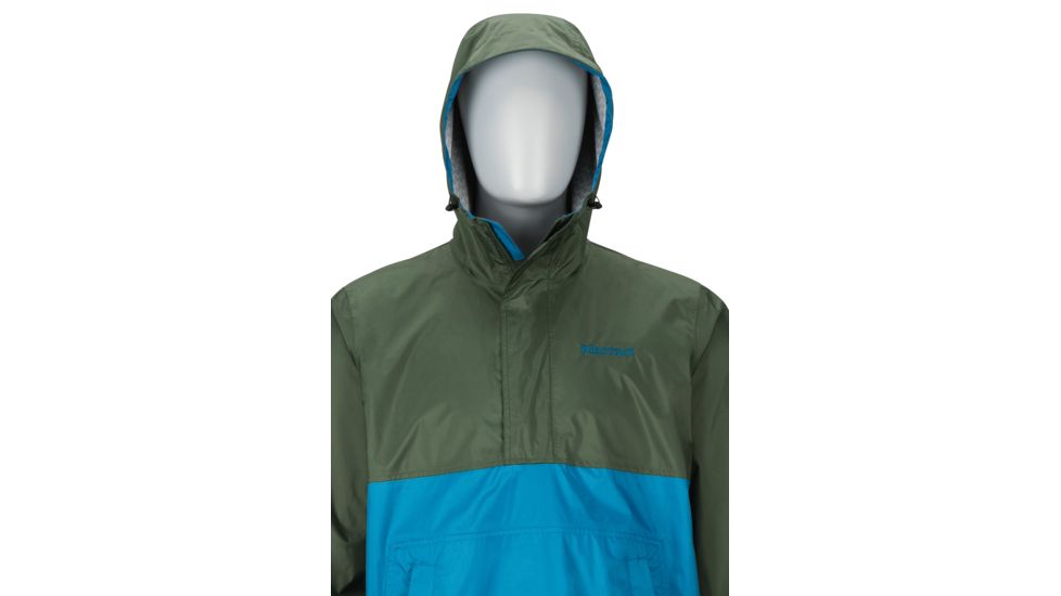 Marmot PreCip Eco Anorak - Mens, Crocodile/Turkish Tile, Medium, 41520-4835-M