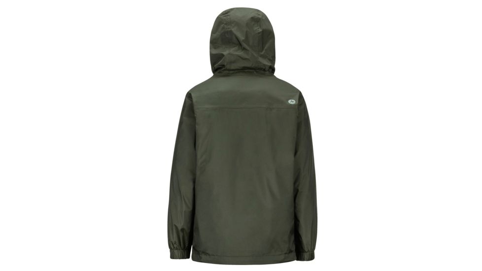 Marmot PreCip Eco Component 3-in-1 Jacket - Boys, Extra Small, Rosin Green/Crocodile, 46040-4945-XS