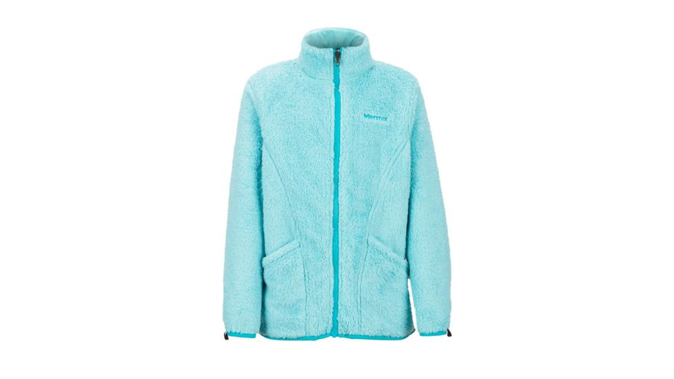 Marmot PreCip Eco Comp Jacket - Girls, Blue Tile, Extra Large, 46540-2445-XL