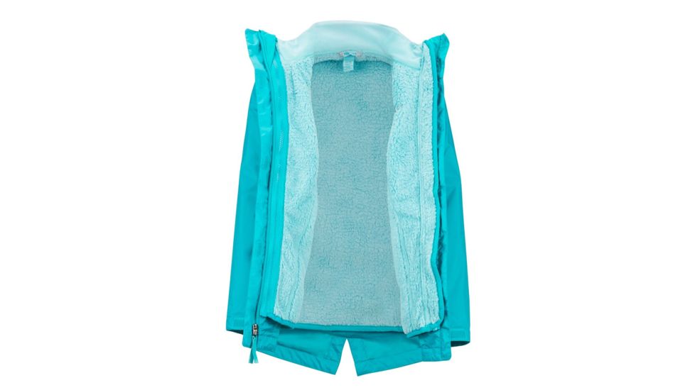 Marmot PreCip Eco Comp Jacket - Girls, Blue Tile, Extra Large, 46540-2445-XL