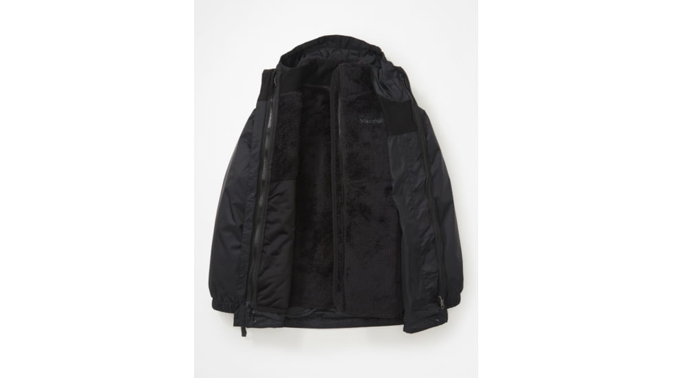 Marmot PreCip Eco Component 3-in-1 Jacket - Boys, Black, 2XS, 46040-001-XXS