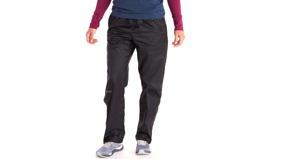Marmot PreCip Eco Full Zip Pants Long - Women's, Black, XL, M15877-001XL