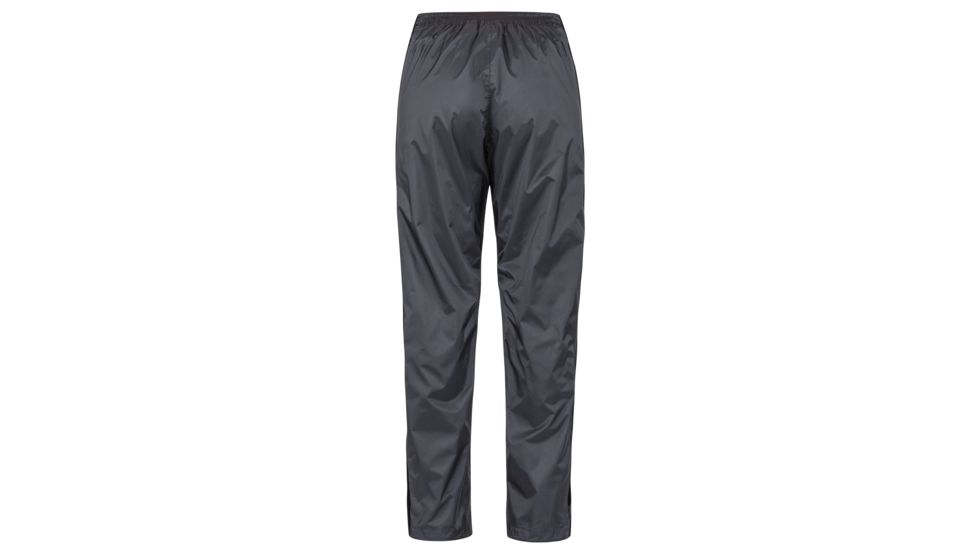 Marmot PreCip Eco Full Zip Pant - Womens, Black, Extra Large, Long, 46720L-001-XL
