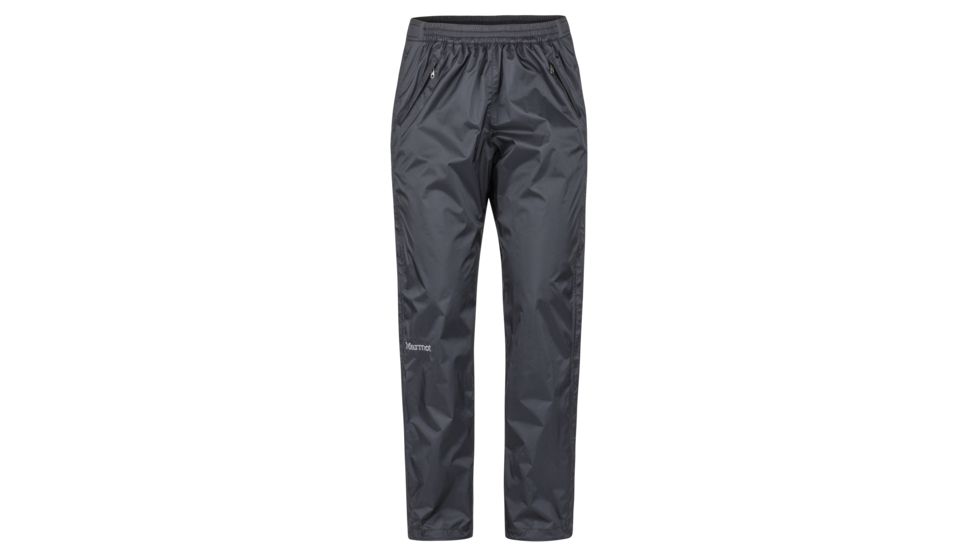 Marmot PreCip Eco Full Zip Pant - Women's, Black, Small, Long, 46720L-001-S