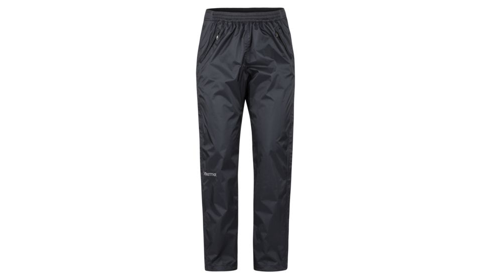 Marmot PreCip Eco Full Zip Pant - Womens, Black, Medium, Regular Inseam, 46720-001-M