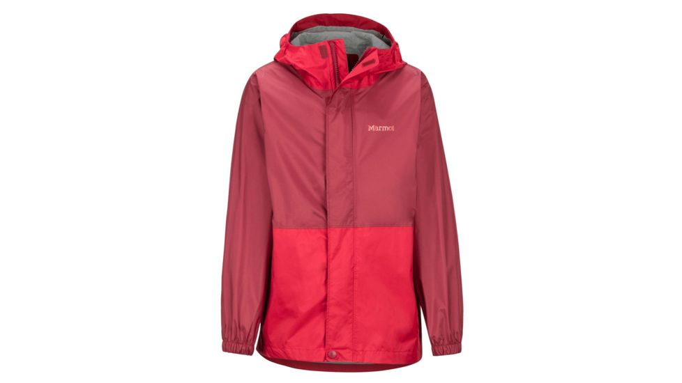 Marmot PreCip Eco Jacket - Boys, Team Red/Brick, Large, 41000-6282-L