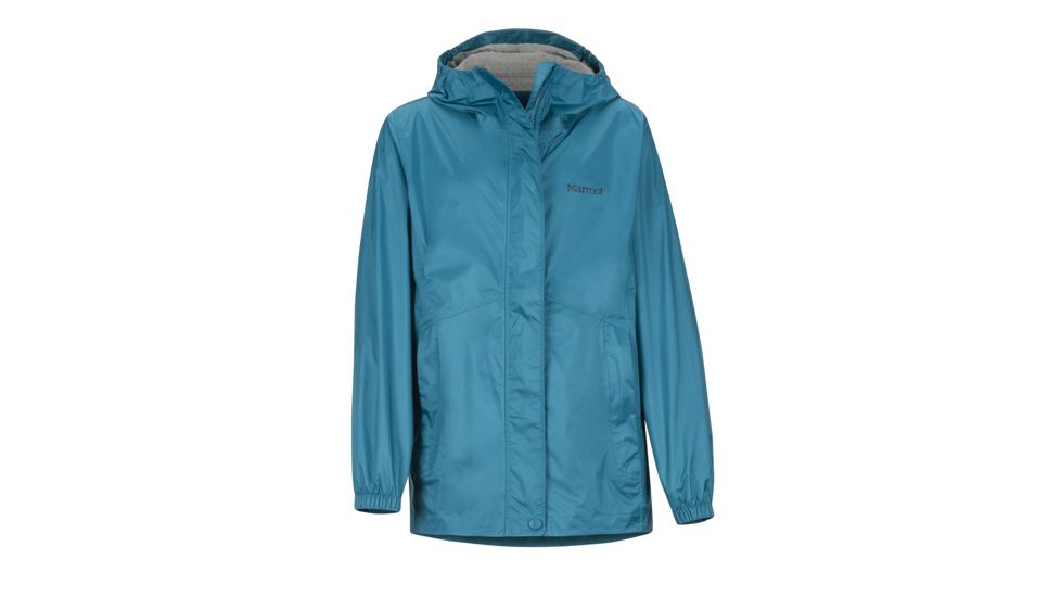 Marmot PreCip Eco Jacket - Girls, Late Night, Extra Large, 41010-3843-XL