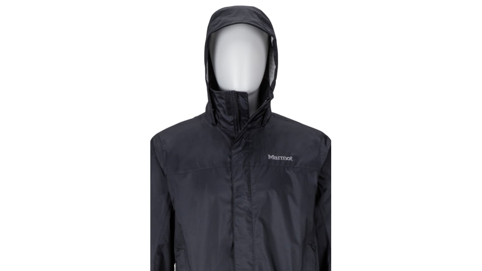 Marmot PreCip Eco Jacket Tall - Mens, Black, Medium, 41500T-001-M