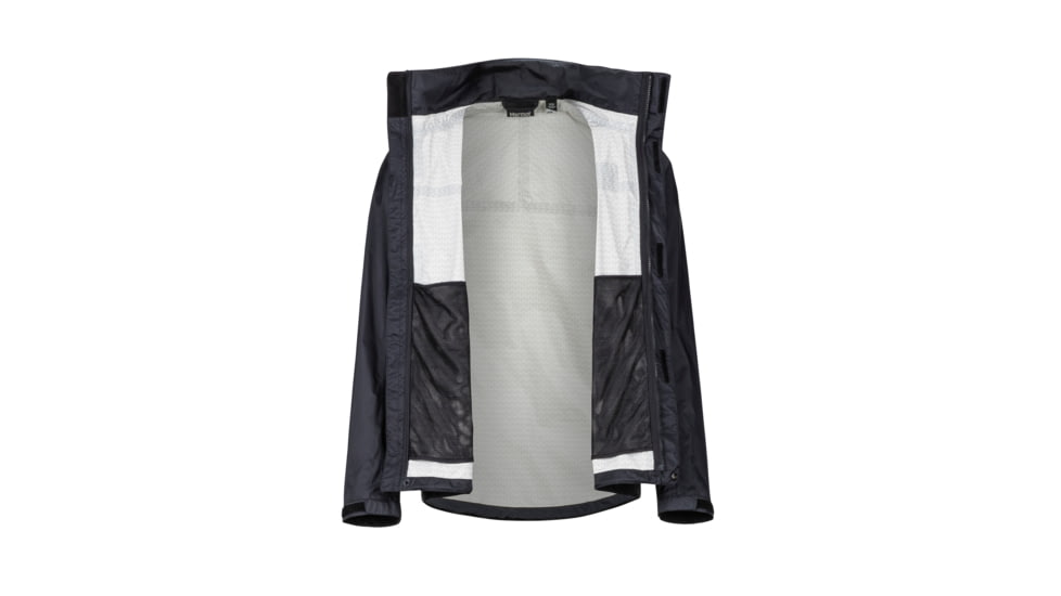 Marmot PreCip Eco Jacket Tall - Mens, Black, Medium, 41500T-001-M