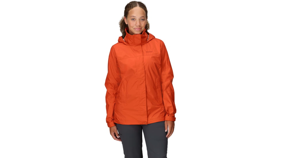 Marmot PreCip Eco Jacket - Womens, Ginger Blossom, XXL, M15866-24362XXL