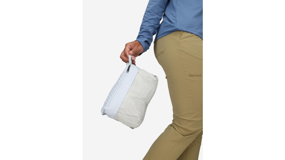 Marmot PreCip Eco Jacket - Womens, Thunderhead/Vapor, Medium, M15866-24411-M