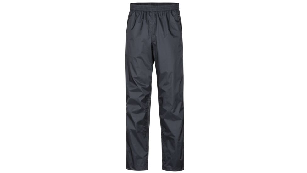 Marmot PreCip Eco Pants - Men's, Black, Large, Long, 41550L-001-L
