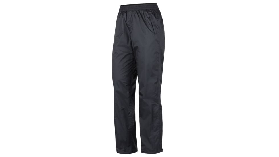 Marmot PreCip Eco Pant - Womens, Black, Extra Large, Regular Inseam, 46730-001-XL