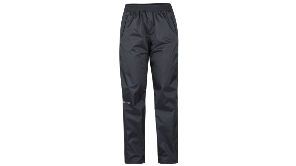 Marmot PreCip Eco Pant - Women's, Black, Extra Small, Regular Inseam, 46730-001-XS