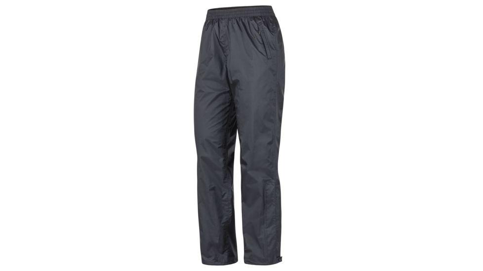 Marmot PreCip Eco Pant - Womens, Black, Extra Small, Short Inseam, 46730S-001-XS